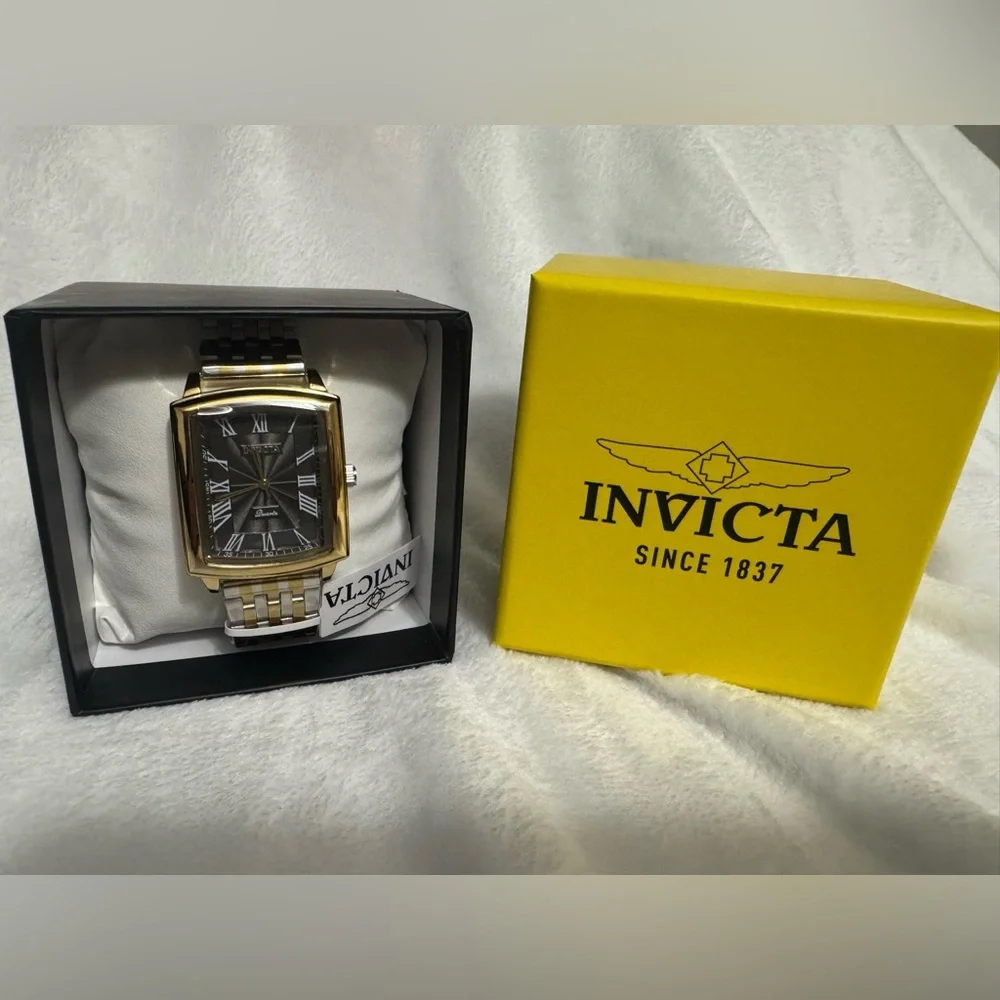 Invicta Celestial Draco Men's Watch 32mm Gold and Steel (69142)